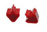 Energy Suspension GM Style Pull Thru Bump Stop - Red thumbnail 6