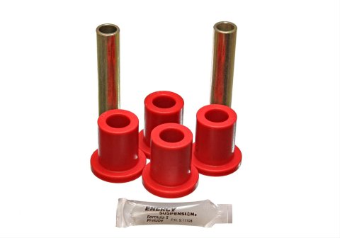 Energy Suspension Rear Spring Frame Shackle Kit - Red