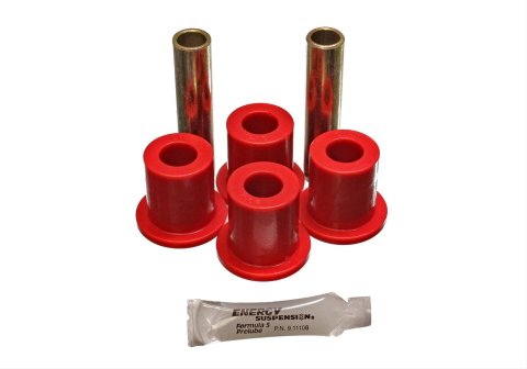 Energy Suspension Rear Spring Frame Shackle Kit - Red