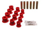 Energy Suspension Rear Spring Bushings - Red thumbnail 2