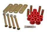 Energy Suspension Ford Heavy Duty Shackle Set - Red thumbnail 3