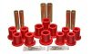 Energy Suspension Ford Rear Spring Bushing Set Complete - Red thumbnail 7