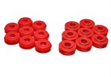 Energy Suspension Ford Bronco Body Mount Set - Red thumbnail 1