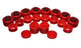 Energy Suspension Body Mount Set - Red thumbnail 2
