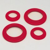 Energy Suspension 1in Lift Isolator Set - Red thumbnail 1