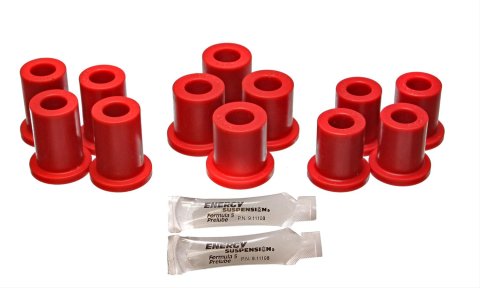 Energy Suspension Mit Trk Rear Spring Bushing O.E.M. - Red