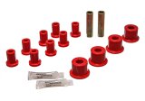 Energy Suspension Rear Spring And Shackle Bushing - Red thumbnail 5