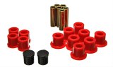 Energy Suspension Rear Spring Bushing Set - Red thumbnail 1