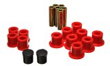 Energy Suspension Rear Spring Bushing Set - Red thumbnail 2