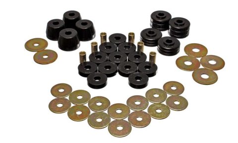 Energy Suspension Body Mount Bushing Sets - Black thumbnail 2