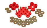 Energy Suspension Body Mount Bushing Sets - Red thumbnail 2