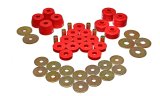 Energy Suspension Body Mount Bushing Sets - Red thumbnail 4