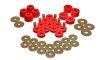 Energy Suspension Body Mount Bushing Sets - Red thumbnail 8