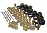 Energy Suspension Body Mount Set Inc. Hardware - Black thumbnail 1