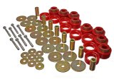 Energy Suspension Body Mount Set Inc. Hardware - Red thumbnail 3