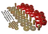 Energy Suspension Body Mount Set Inc. Hardware - Red thumbnail 4