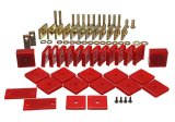 Energy Suspension Toy Land Cruiser Body Mount Set - Red thumbnail 2