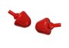 Energy Suspension Bump Stop Round Bullet Nose - Red thumbnail 6