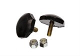 Energy Suspension Octagon Bump Stop Set - Black thumbnail 1