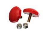 Energy Suspension Octagon Bump Stop Set - Red thumbnail 3