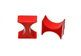 Energy Suspension 2 X 2 Shock Isolator Set - Red thumbnail 4
