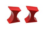 Energy Suspension Shock Reservoir Isolator - Red thumbnail 1