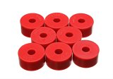Energy Suspension Pad - Med - 1-1/2in OD x 7/16in ID x 3/4in H - Red thumbnail 1