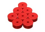 Energy Suspension Pad - Med - 2-1/32in OD x 7/16in ID x 13/16in H - Red thumbnail 4