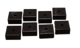Energy Suspension Pad - Soft - 2-1/16in SQ x 3/8in ID x 15/16in H - Black thumbnail 2