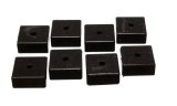 Energy Suspension Pad - Soft - 2-1/16in SQ x 3/8in ID x 15/16in H - Black thumbnail 4
