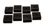 Energy Suspension Pad - Soft - 2-1/16in SQ x 3/8in ID x 15/16in H - Black thumbnail 6