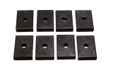 Energy Suspension Pad - Firm - 2-7/16in L x 1-5/8in W x 15/32 ID x 1/2in H - Black thumbnail 2
