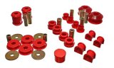 Energy Suspension 03-05 Mitsubishi Lancer EVO 8 Red Hyper-flex Master Bushing Set thumbnail 1