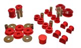 Energy Suspension 03-05 Mitsubishi Lancer EVO 8 Red Hyper-flex Master Bushing Set thumbnail 5