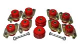 Energy Suspension 18-20 Jeep Wrangler JL Body Mount Set With Hardware - Red thumbnail 4
