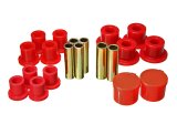 Energy Suspension 98-11 Ford Ranger 2/4WD Rear Leaf Spring Bushing Set - Red thumbnail 1