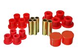 Energy Suspension 98-11 Ford Ranger 2/4WD Rear Leaf Spring Bushing Set - Red thumbnail 5