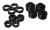 Energy Suspension 2005-07 Ford F-250/F-350 SD 2/4WD Reg Cab Body Mount Set - Black thumbnail 1