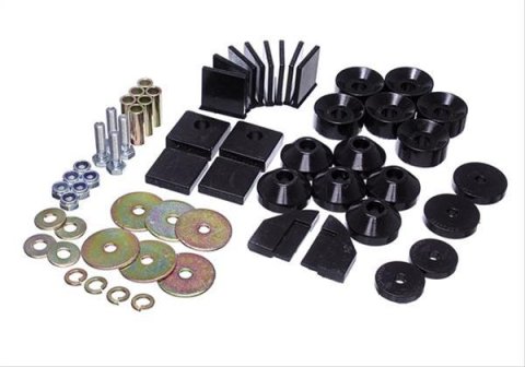 Energy Suspension 86-95 Suzuki Samurai Black Body Mount Set thumbnail 1