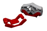 Energy Suspension 2011+ Ford Mustang w/ MT-82 Trans Red Trans Mount Insert Set thumbnail 3