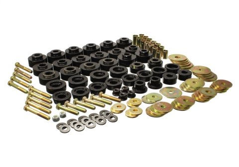 Energy Suspension 65-67 Chevrolet Biscayne/Bel Air/Caprice/Impala Body Mount Set w/ Hardware - Black thumbnail 5