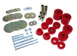 Energy Suspension 69-72 GMC C1500 Pickup Red Body Mount Bushing Set thumbnail 2