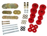 Energy Suspension 67-68 Chevrolet C-10 Pickup Red Body Mount Set thumbnail 4