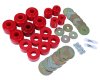 Energy Suspension 03-09 Toyota 4Runner/GX470 / 07-14 FJ Cruiser Red Body Mount Bushing Set thumbnail 5