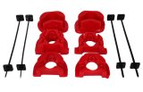 Energy Suspension 97-01 Honda CR-V 4WD Red Motor Mount Insert Set thumbnail 2