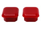 Energy Suspension Universal End Cap Bushing Set 1.65 SQ - Red thumbnail 4