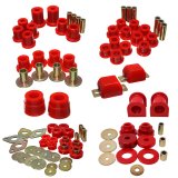 Energy Suspension 05-15 Toyota Tacoma 4WD Hyper-Flex Master Bushing Set - Red thumbnail 1
