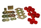 Energy Suspension 01-04 Toyota Tacoma Prerunner Body Mount Bushing Set - Red thumbnail 1