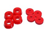 Energy Suspension 1996-2009 Toyota 4Runner Rear Shock Bushings (Red) thumbnail 1