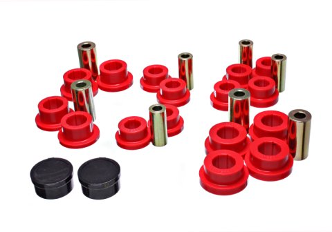 Energy Suspension 2016 Mazda Miata Red Front Control Arm Bushing Set thumbnail 3